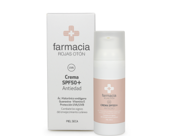 Crema antiedad SPF50+